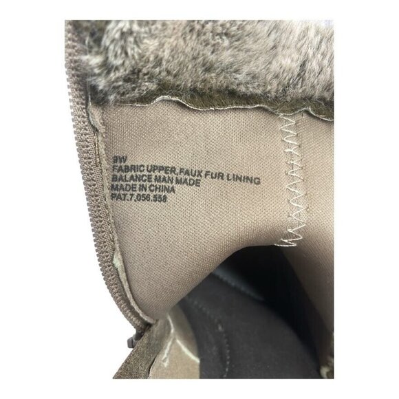 PB3 Lane Bryant Emma Fur Lined Wedge Ankle Bootie Women's 9Wide - Picture 9 of 10